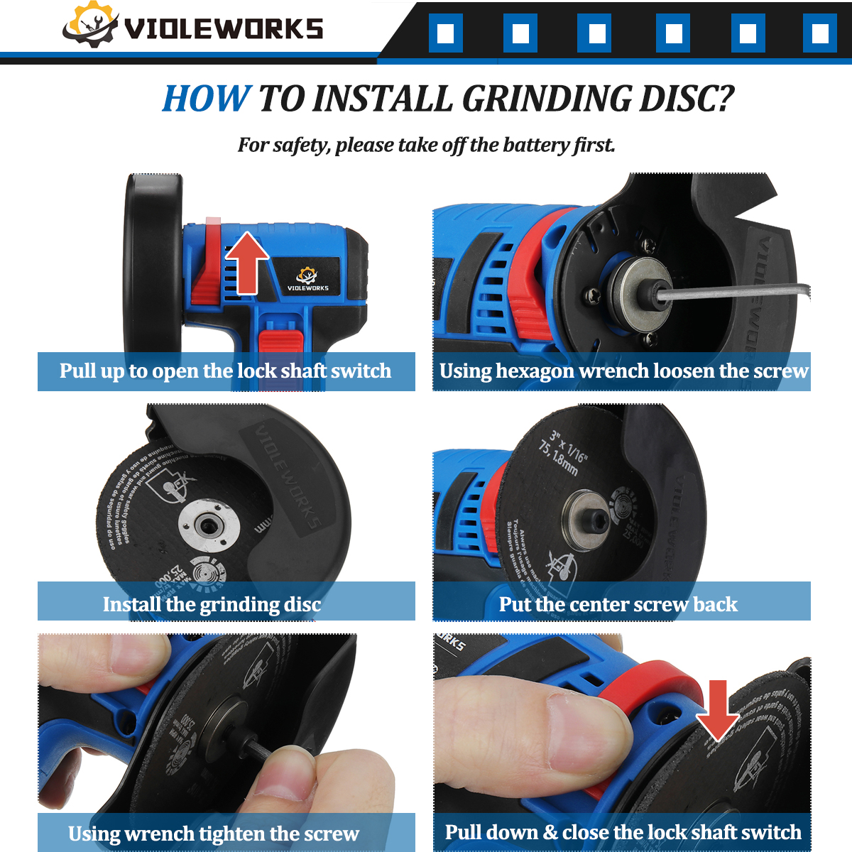 VIOLEWORKS-12V-Mini-Brushless-Angle-Grinder-Cordless-Polishing-Grinding-Machine-Electric-Power-Cutte-1925212-5