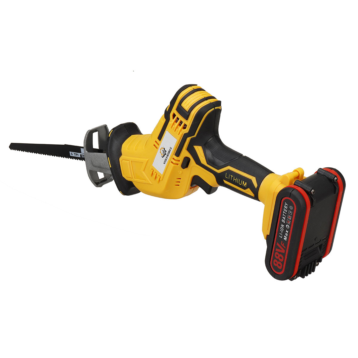 VIOLEWORKS-88VF-10mm-Cordless-Electric-Reciprocating-Saw-w-4-Blades-Electric-Wood-Cutting-Recip-Prun-1699272-5