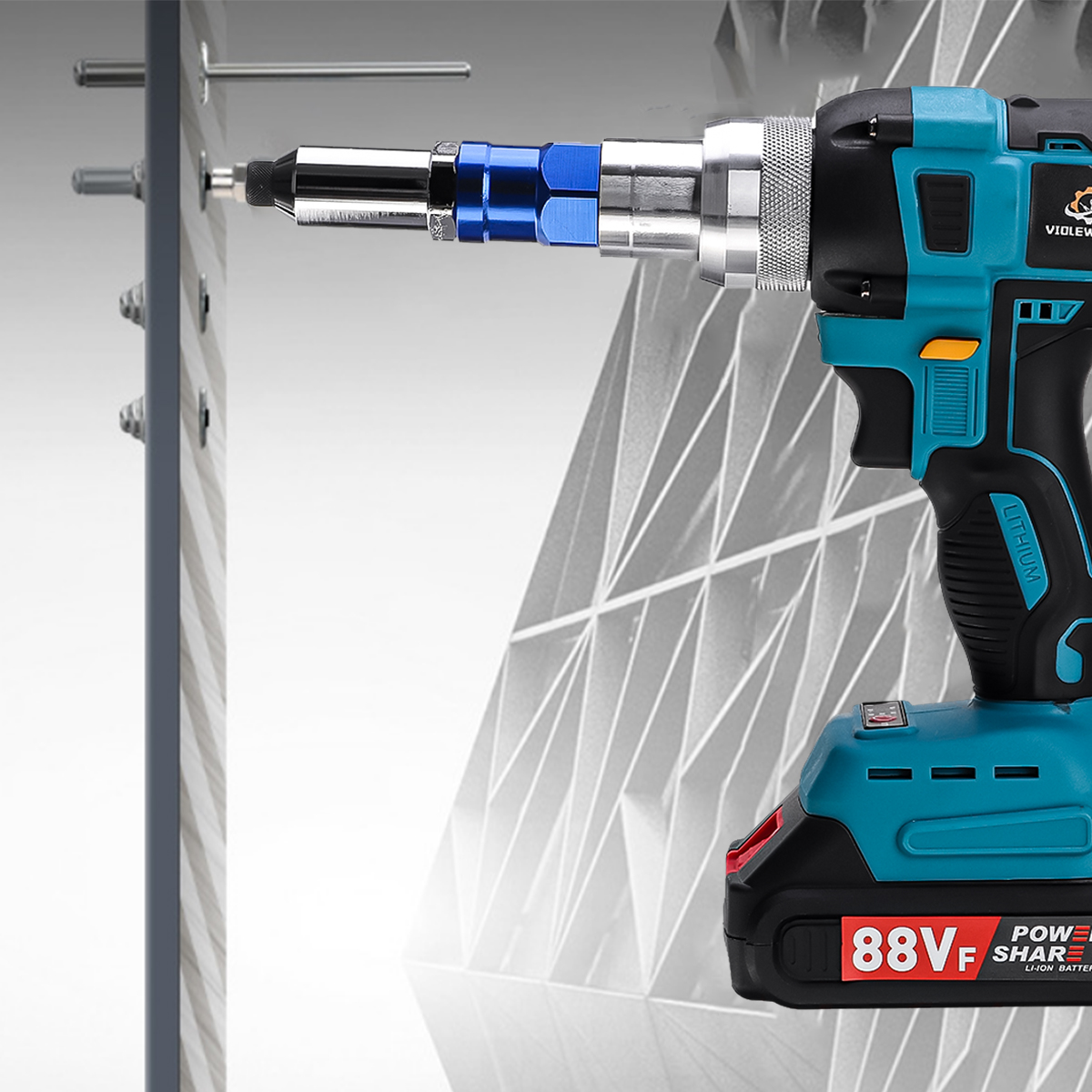 VIOLEWORKS-88VF-140Nm-Electric-Nail-Guns-Brushess-Cordless-Rivet-Riveter-Automatic-Riveting-Guns-Bli-1904972-9