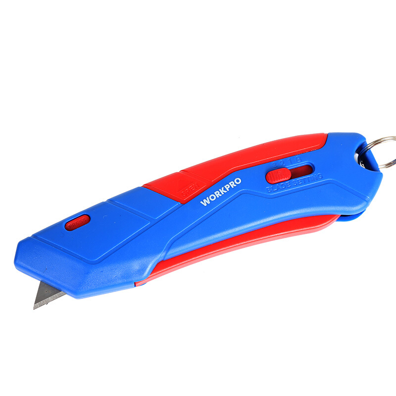 WORKPRO-Mini-Protable-Retractable-Art-Utility-Kn-ife-Safety-Box-Paper-Cutter-with-4Pcs-Blades-1387804-3