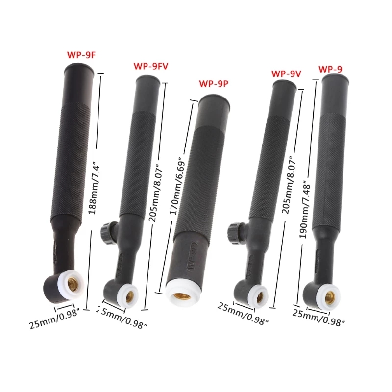 WP9-WP9F-WP9V-WP9FV-WP9P-Air-Cooled-Argon-Flexible-and-Valve-Pencil-Rotatable-TIG-WeldingTorch-Head-1911010-3