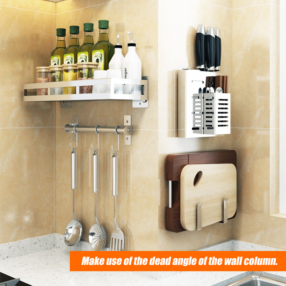Wall-Hanging-Storage-Shelf-Rack-Organizer-Kitchen-Dishes-Spice-Knife-Holder-1605397-2