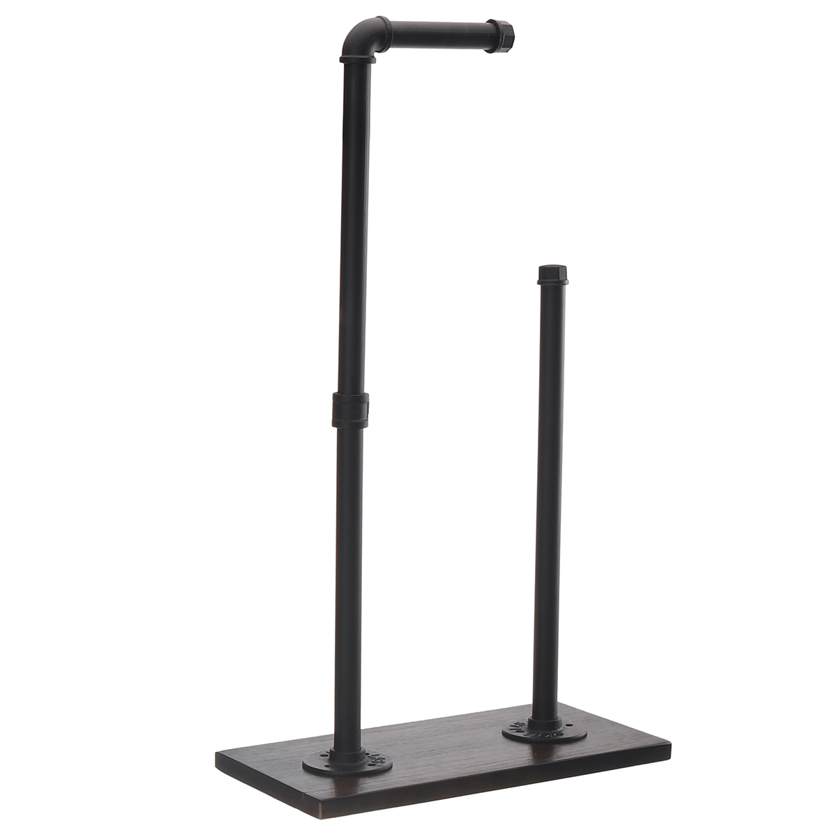 Wood-Paper-Towel-Holder-Stand-Free-Standing-Vintage-Toilet-Bathroom-Paper-Towel-Roll-Hold-Industrial-1723608-4