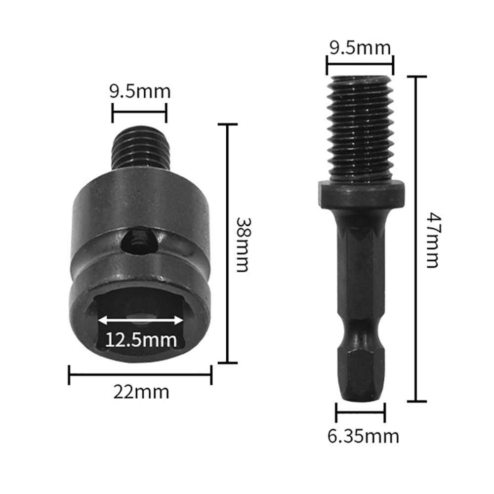 Woodworking-Support-Point-Drill-Bits-Kit-Electric-Wrench-HexagonalFour-Slot-Shank-Tapper-Deep-Hole-D-1760004-7