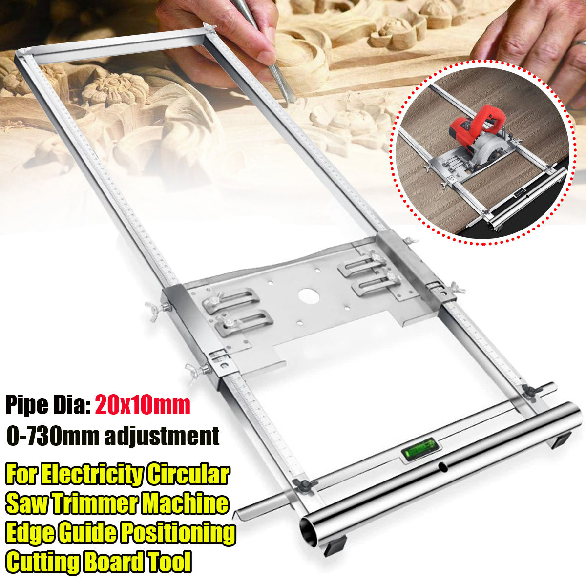 Woodworking-trimmer-positioning-frame-For-Electricity-Circular-Saw-Trimmer-Machine-Edge-Guide-Positi-1764724-1