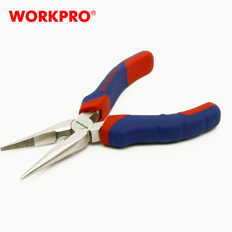 Workpro-Two-color-Handle-Needle-Nose-Pliers-Wire-Cutters-68-Inches-Household-Multi-function-Pliers-1880888-5