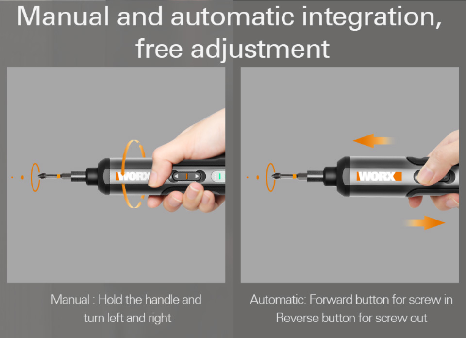 Worx-WX240-4V-USB-Mini-Electric-Screwdriver-Hosehold-DIY-Screw-Driver-Tool-Handle-with-26Pcs-Bit-1820361-15