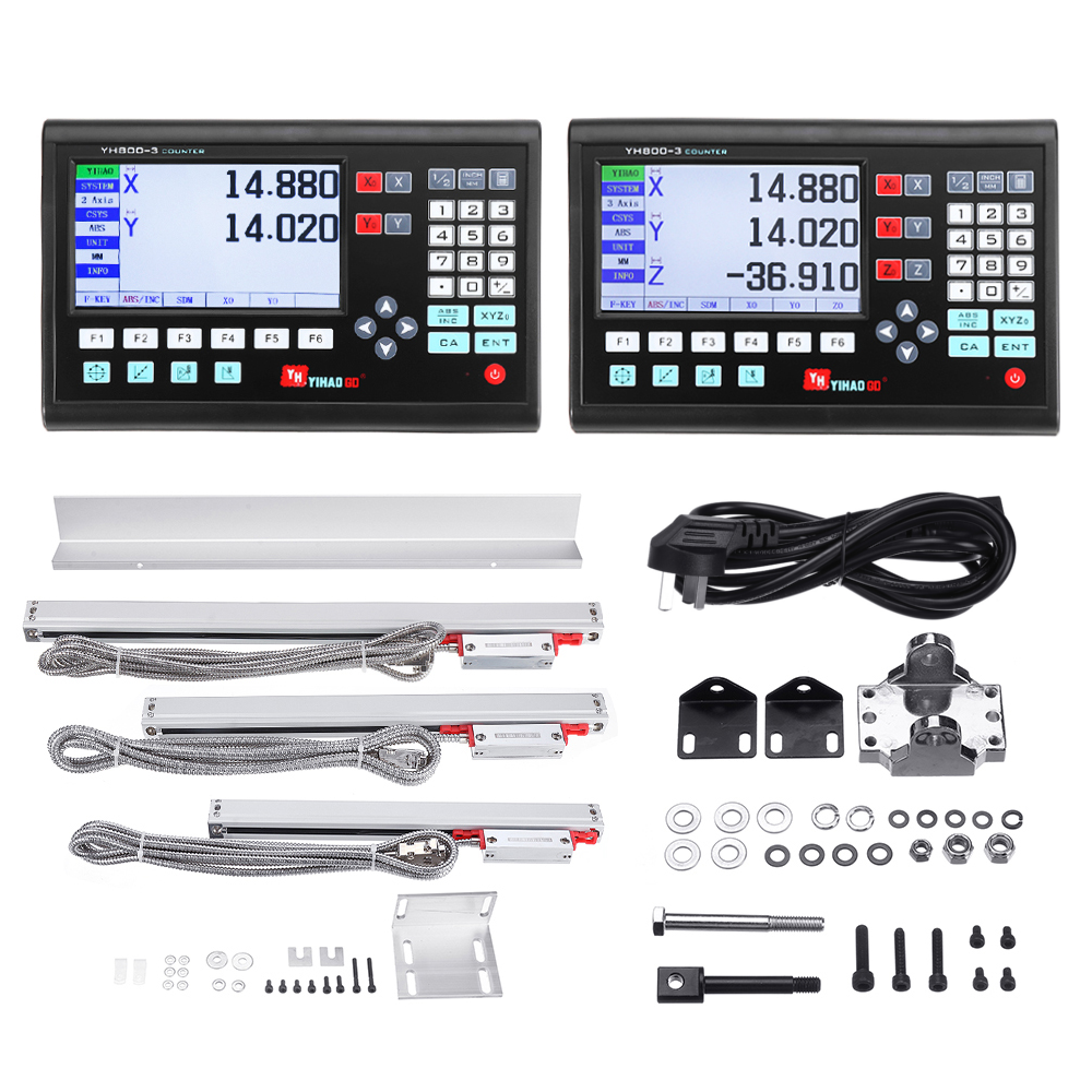 YIHAOGD-YH-LCD-23-Axis-Grating-CNC-Milling-Digital-Readout-Display-DRO--KA300-5mum-TTL-70-970mm-Elec-1593815-1