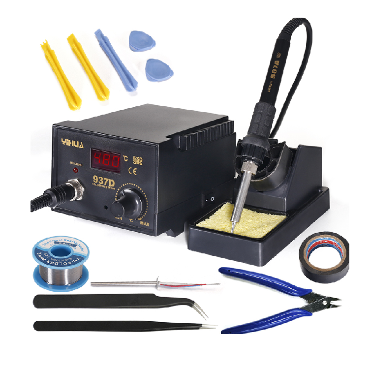 YIHUA-937D-220V110V-Temperature-Control-ESD-Digital-Soldering-Station-Rework-Station-1854649-1