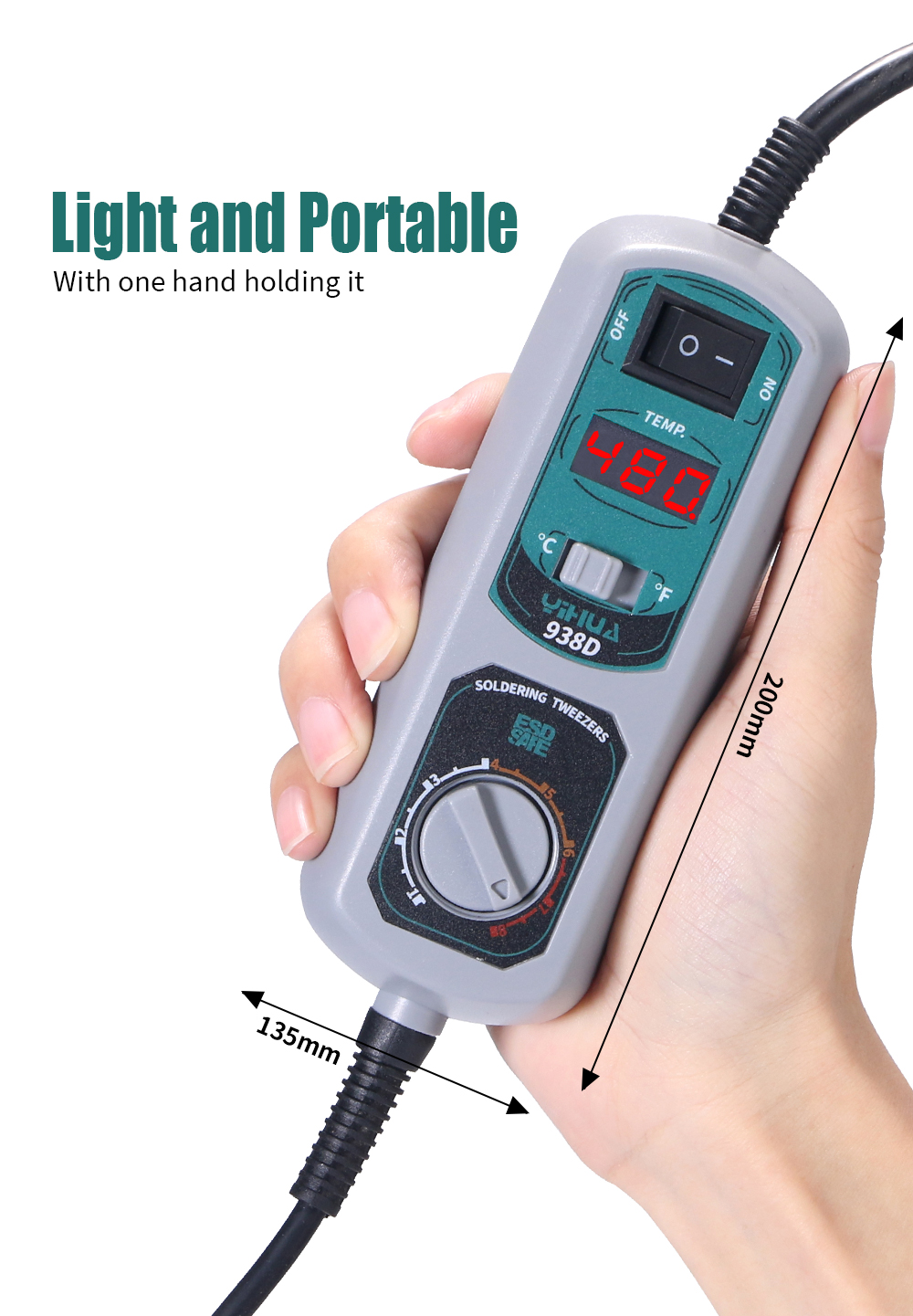 YIHUA-938D-Electric-Heating-Tweezers-Electric-Heating-Pliers-Soldering-Station-for-BGA-SMD-Repair-1854646-4