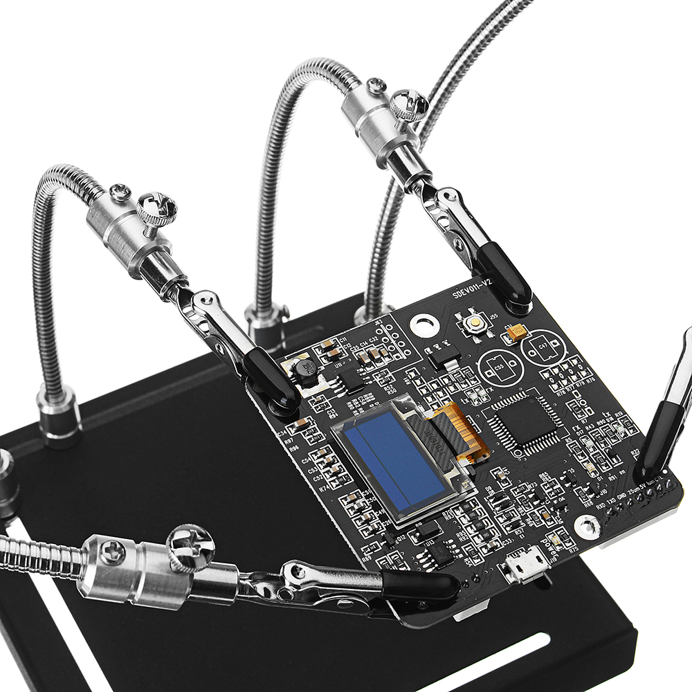 YP-001-Metal-Base-Universal-4-Flexible-Arms-Soldering-Station-PCB-Fixture-Helping-Hands-Four-Hand-1282415-4