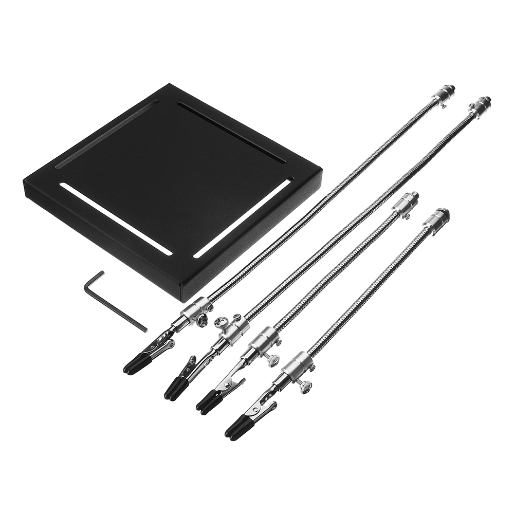 YP-001-Metal-Base-Universal-4-Flexible-Arms-Soldering-Station-PCB-Fixture-Helping-Hands-Four-Hand-1282415-10