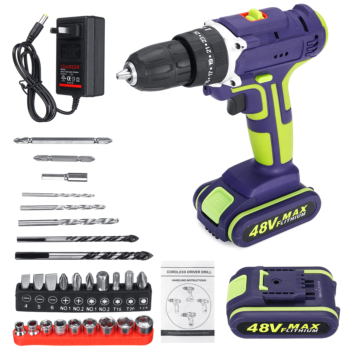 100-240V-50Nm-3-In-1-Electric-Hammer-Drill-Cordless-Drill-Double-Speed-Power-Drills-1809843-1