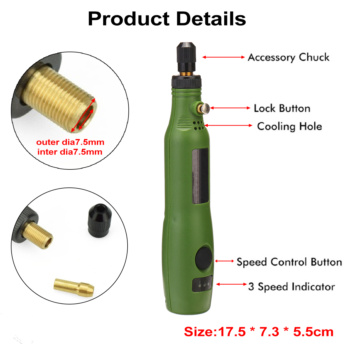 10W-Cordless-Electric-Grinder-Drill-5000-15000rpm-USB-Rotary-Tool-Drill-3-Gears-Grinder-Pen-Engravin-1621850-6