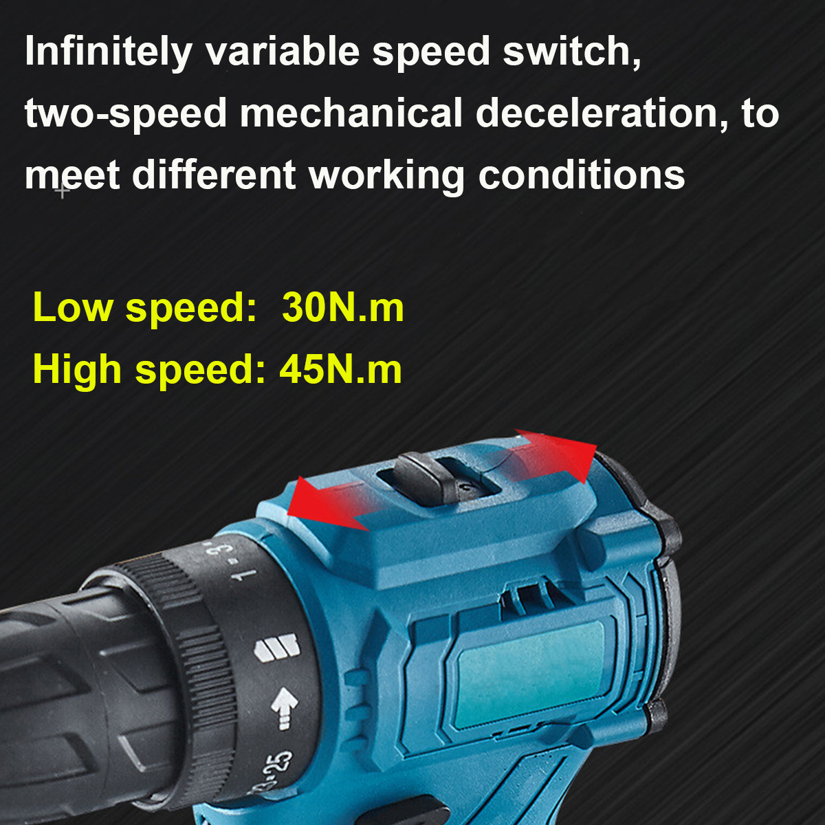 25-Torque-2-Speeds-Brushless-Cordless-Electric-Drill-Impact-Wrench-For-21V-Battery-1755849-4