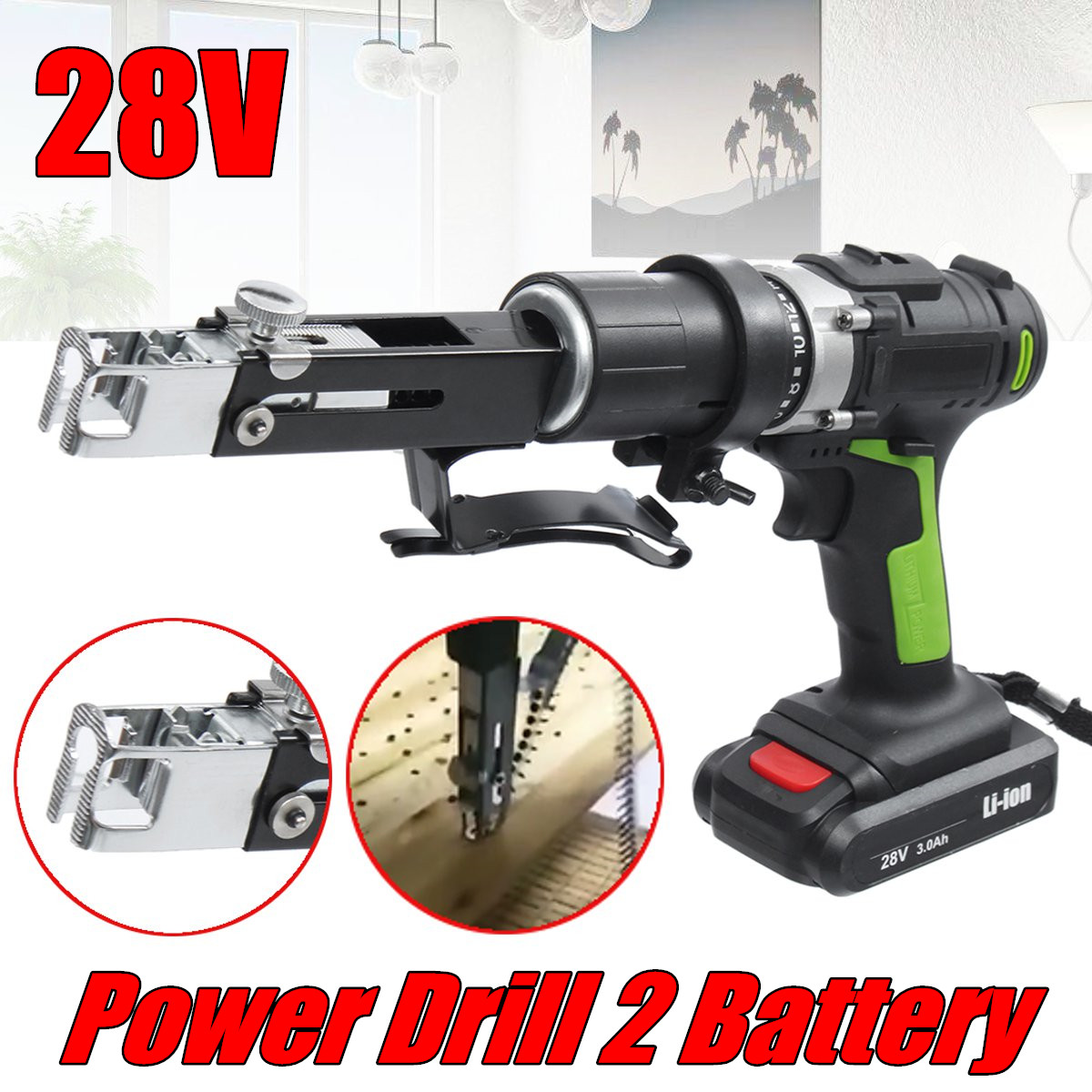 28V-Electric-Chain-Drill-Power-Drills-Chain-Gun-Rechargable-Elecreic-Drill-2-Batteries-1-Charger-1318858-1