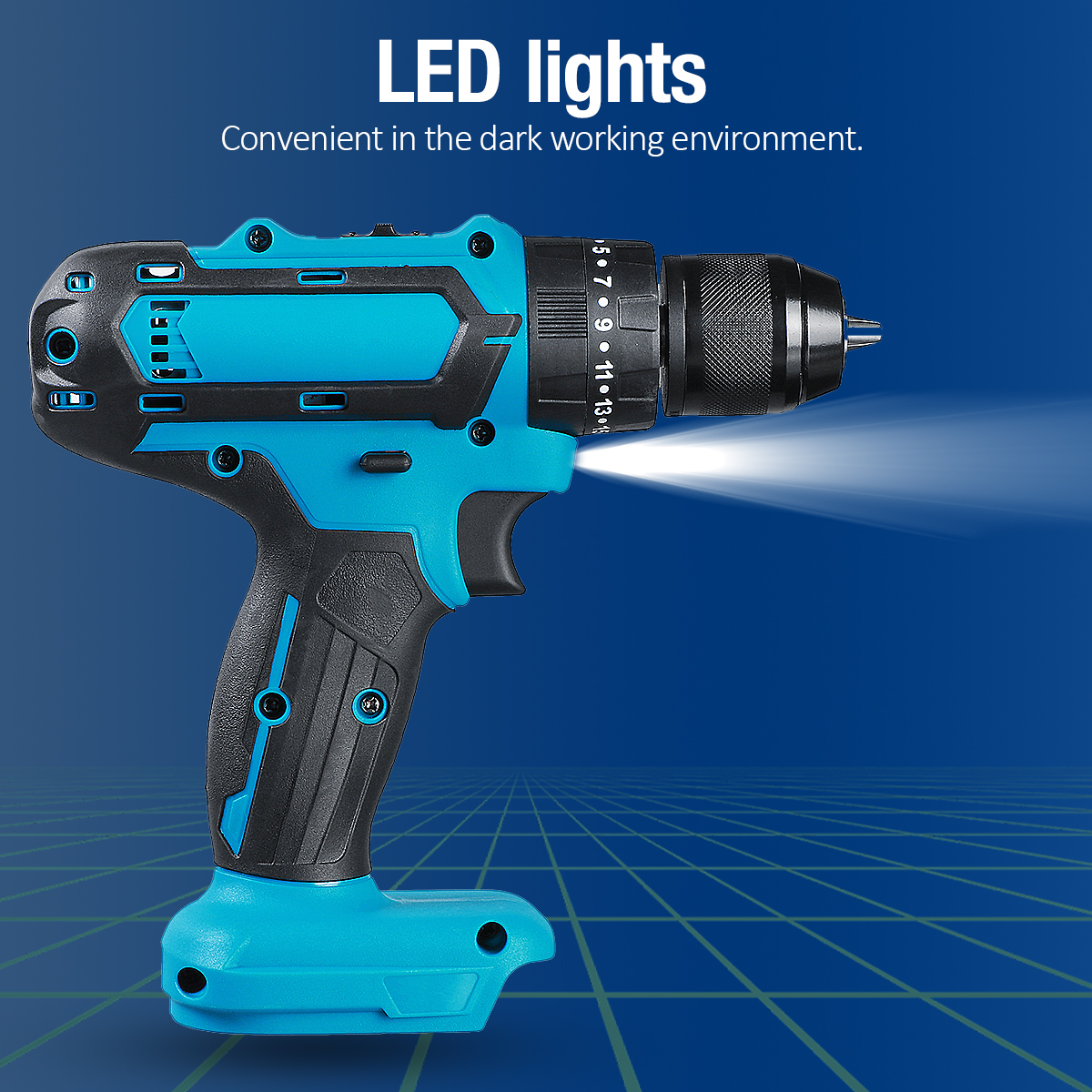 3-In-1-Electric-Drill-Screwdriver-Dual-Speed-Cordless-Drill-Tool-for-Makita-Battery-1797389-4