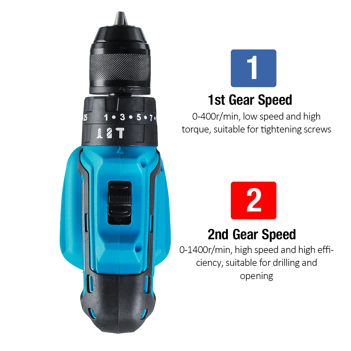 3-In-1-Electric-Drill-Screwdriver-Dual-Speed-Cordless-Drill-Tool-for-Makita-Battery-1797389-8