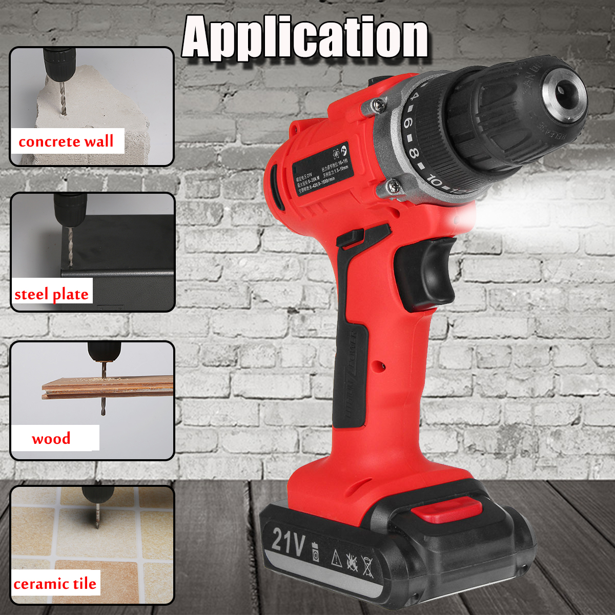 300W-21V-LED-Cordless-Electric-Drill-Screwdriver-1500mAh-Rechargeable-Li-Ion-Battery-Repair-Tools-1421882-3