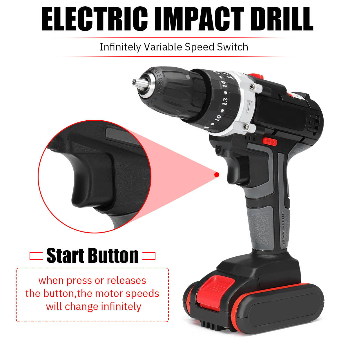 36V-1200-RPM-25Nm-Cordless-Electric-Screwdriver-253-Impact-Drill-with-Battery-1955731-11