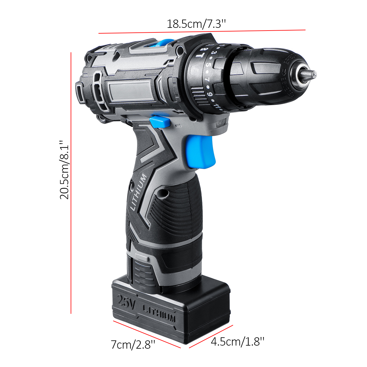 48Nm-25V-Electric-Drill-Cordless-Screwdriver-4000mAh-25-Gears-Household-Power-Tool-W-1pc-Battery-1792576-14