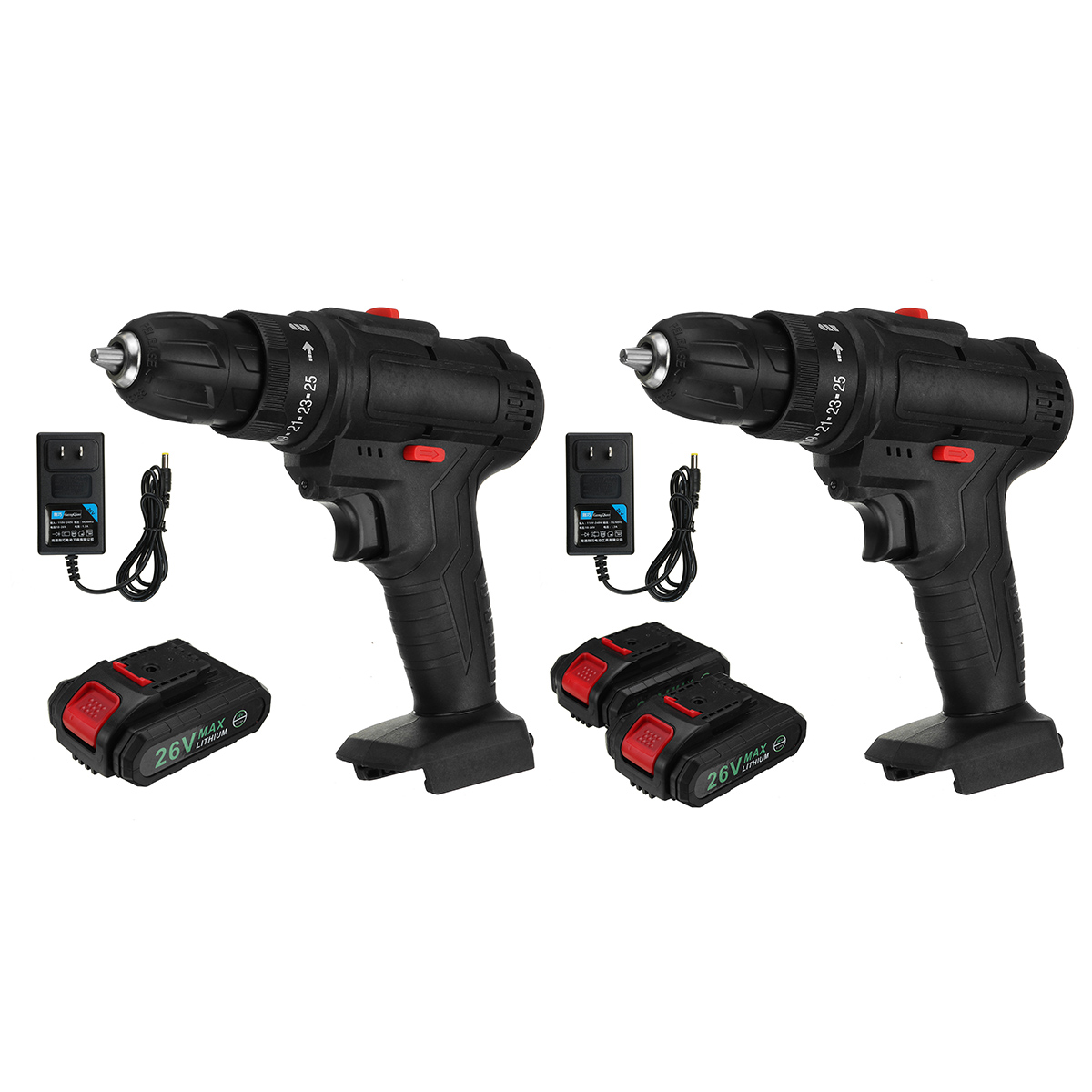 48V-1500W-Electric-Drill-28Nm-25-Gears-LED-Light-Screwdriver-Power-Tool-W-1PC2PCS-Battery-1791184-1