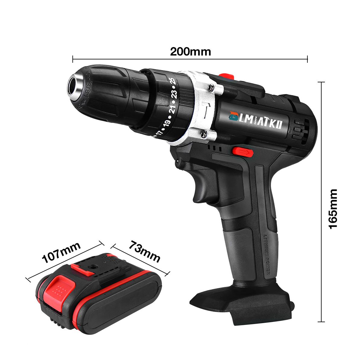 BLMIATKO-48VF-Cordless-Electric-Drill-25-Speeds-Torque-Power-Impact-Drill-W-12pcs-Battery-1767984-18