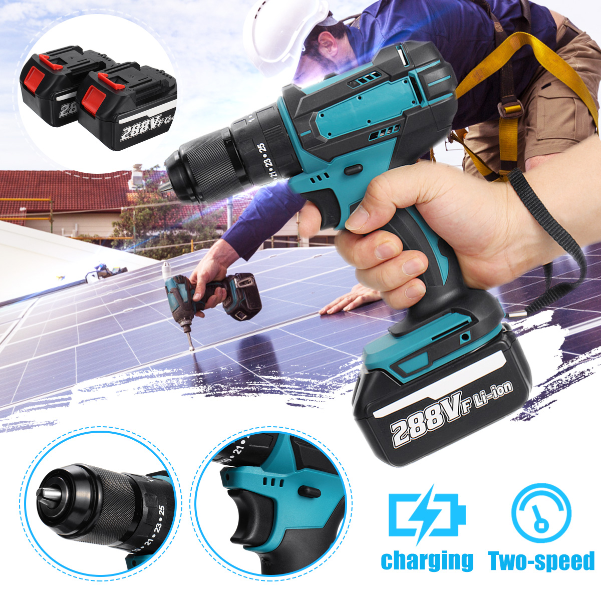 Wolike-13mm-800W-Cordless-Electirc-Impact-Drill-Driver-253-Torque-Electric-Drill-Screwdriver-1880979-4