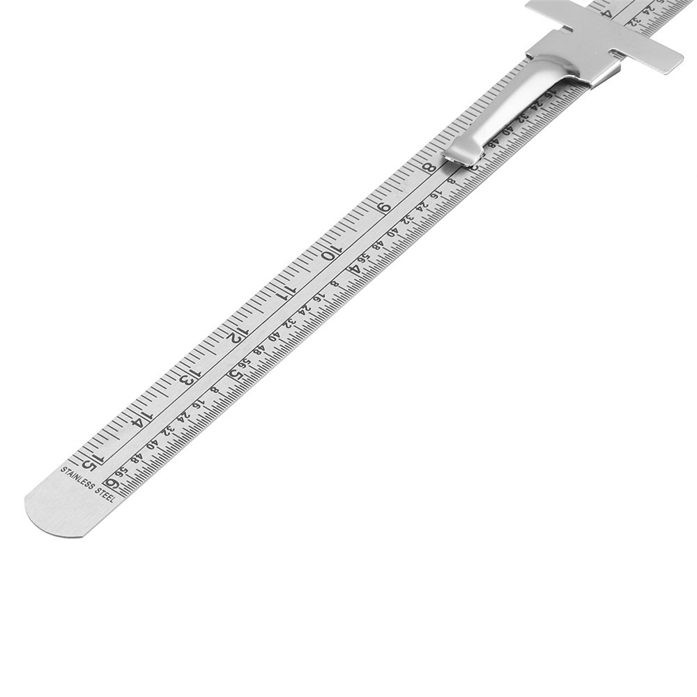 Machifit-6-Inch-0-150mm-Stainless-Steel-Gauge-Standard-Rule-Scale-Depth-Length-Gauge-Marking-Measuri-1450776-9