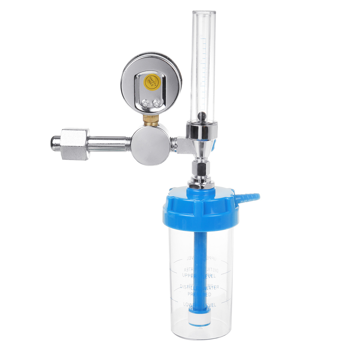 Oxygen-Cylinder-Regulator-Pressure-Flowmeters-Gauge-Valve-1814998-3
