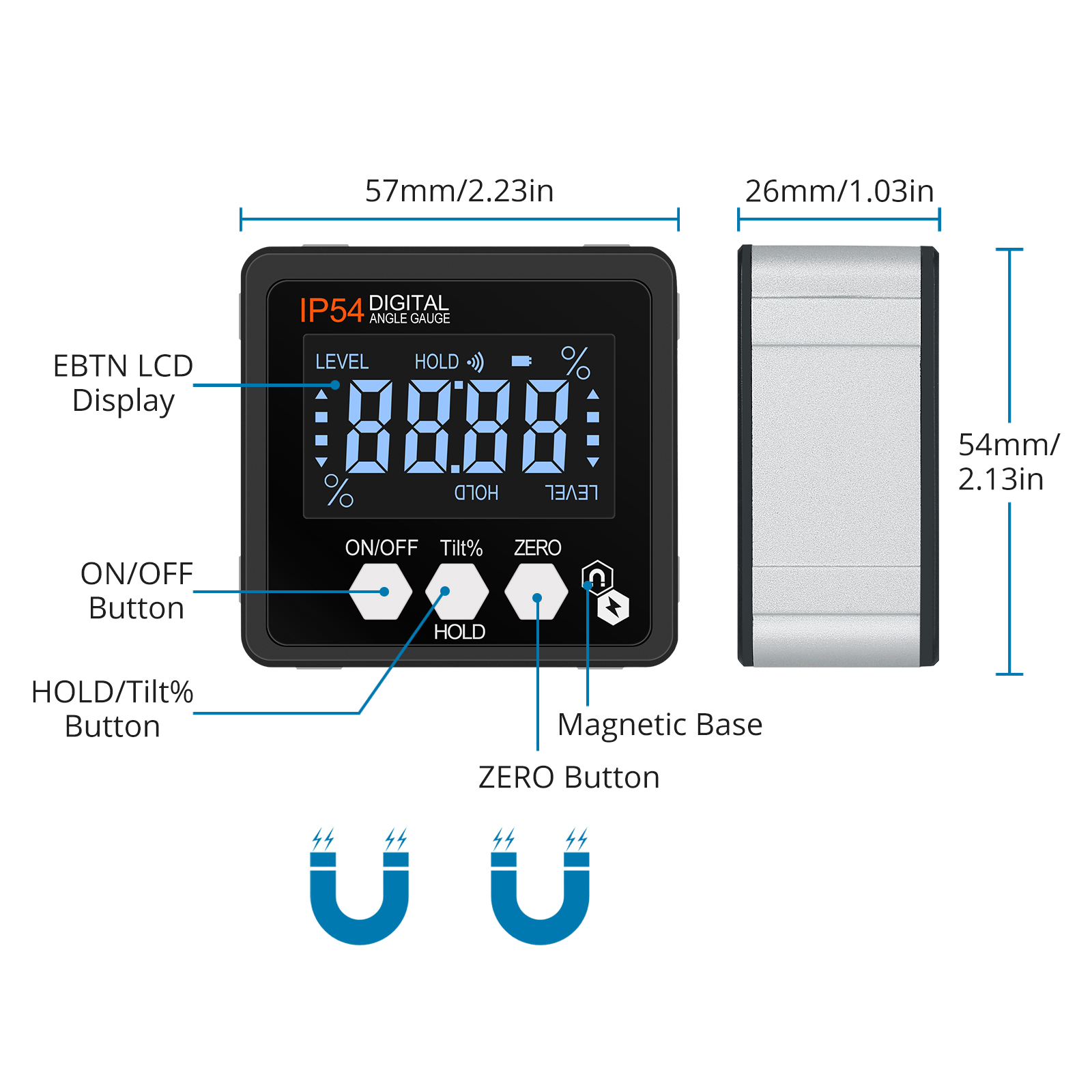 ETOPOO-490deg-Updated-Precision-Digital-Protractor-Inclinometer-Level-Box-Digital-Angle-Finder-Bevel-1830251-2