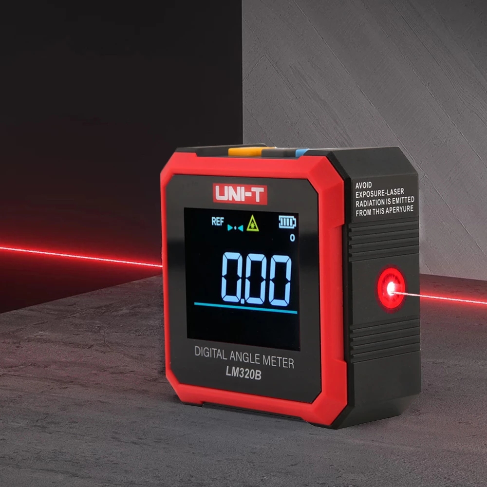 UNI-T-LM320B-Dual-Laser-Digital-Protractor-490deg-Inclinometer-4-Sided-Magnetic-Bottom-Angle-Gauge-L-1880331-3