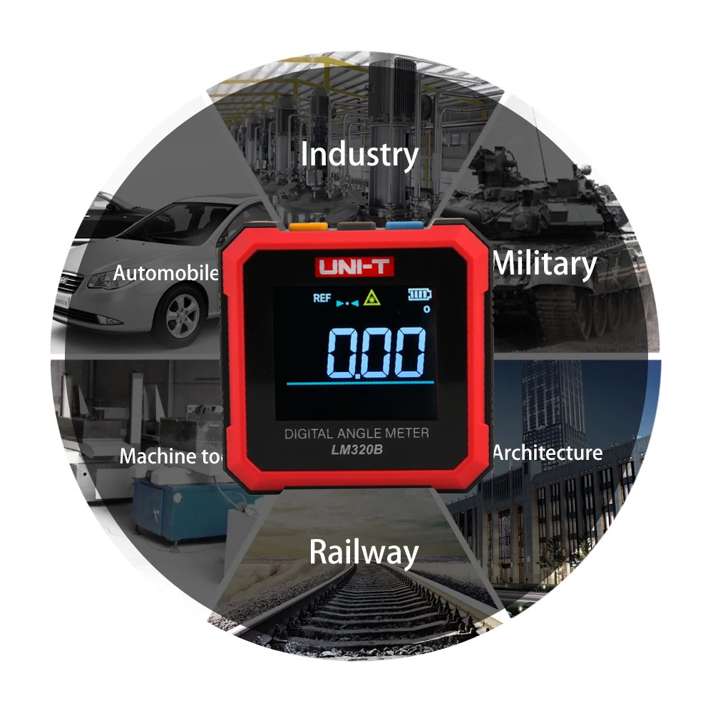 UNI-T-LM320B-Dual-Laser-Digital-Protractor-490deg-Inclinometer-4-Sided-Magnetic-Bottom-Angle-Gauge-L-1880331-6