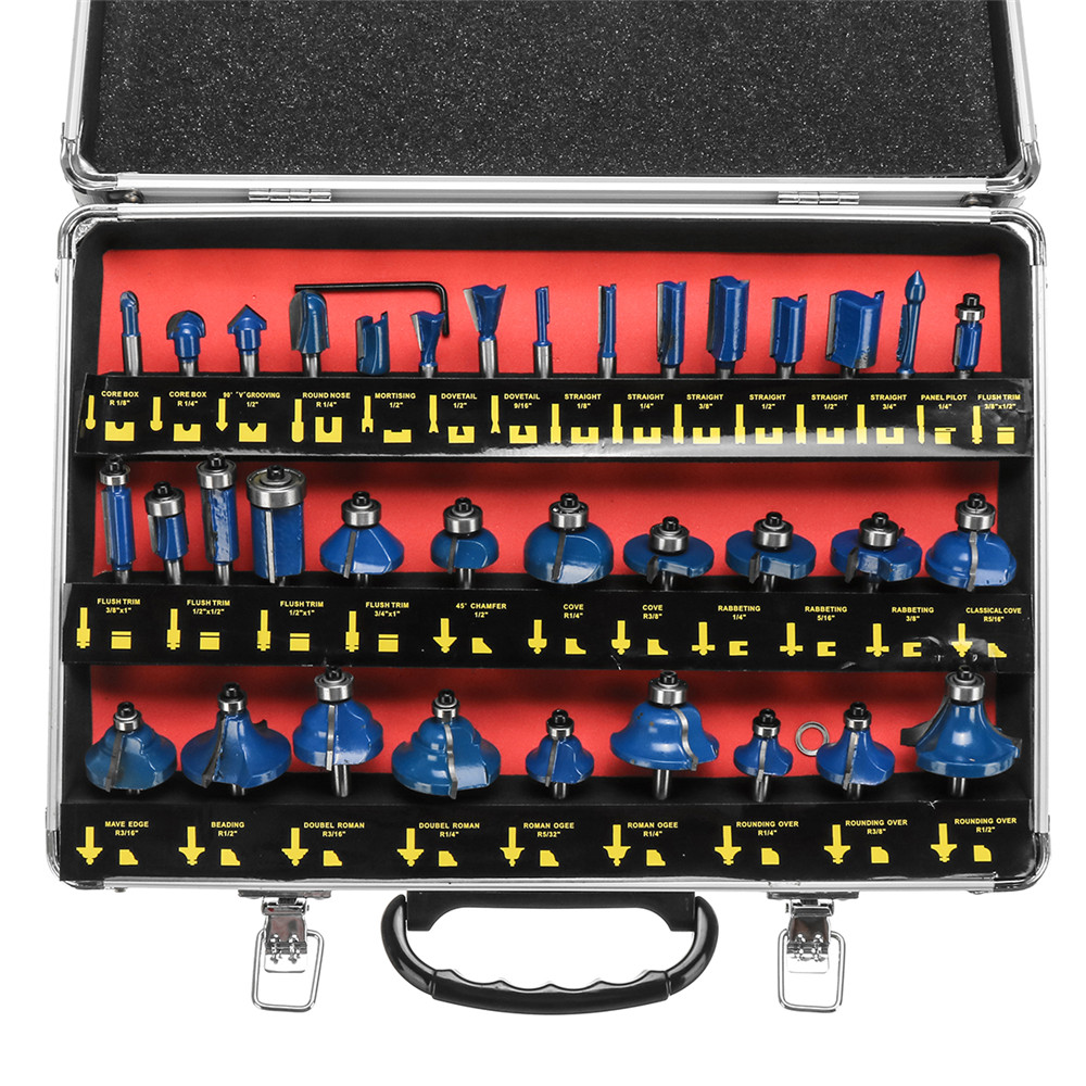 35PCS-14-Inch-Trimming-Cutter-Carbide-Router-Bit-Set-Shank-Carbide-tipped-Woodworking-Tool-1461214-2