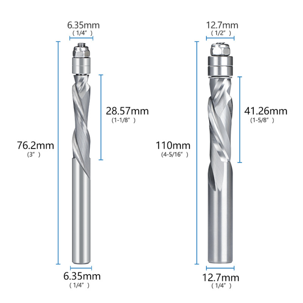 635127mm-Shank-Double-Guide-Bearings-Spiral-Router-Bits-Carbide-Trimming-End-Mill-for-CNC-Woodworkin-1897492-2