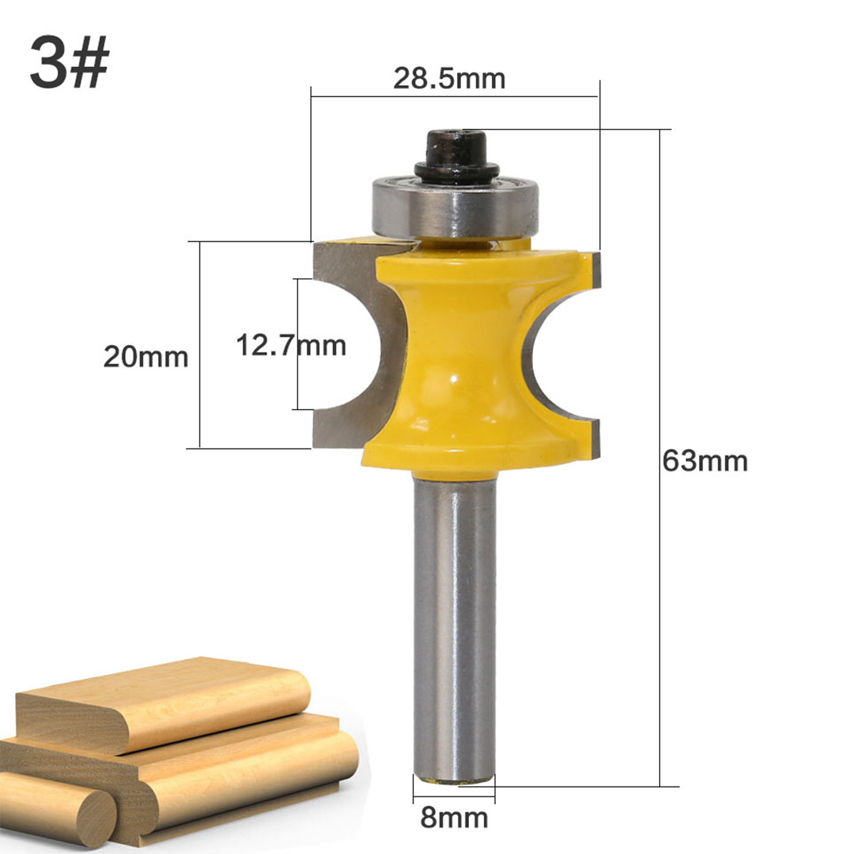 8mm-Shank-Round-Over-Router-Bit-14-to-58-Inch-Woodworking-Edging-Router-Chisel-Groove-Cutter-1525933-8