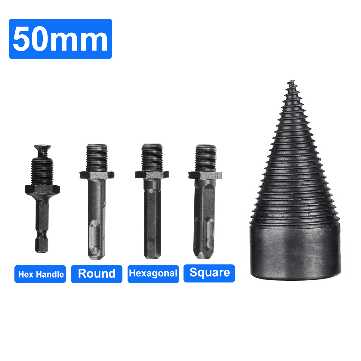 Firewood-Splitter-Drill-Bit-Round-Hexagonal-Shank-Wood-Splitting-Cone-Reamer-1937987-9