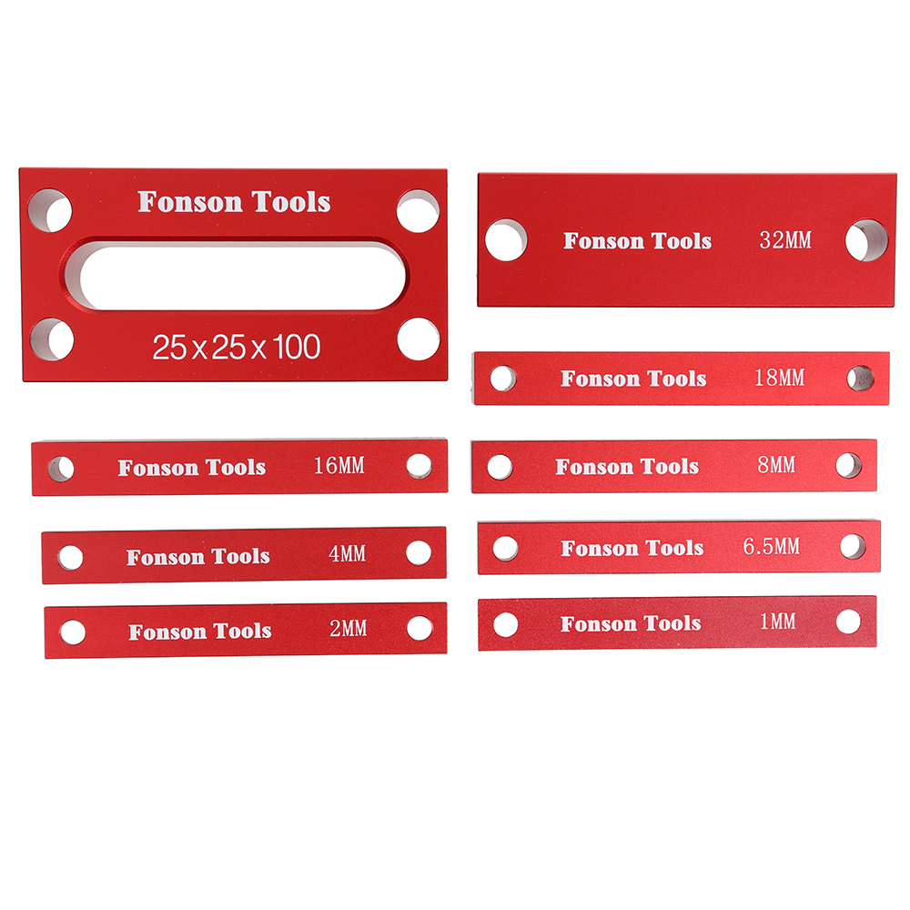 Fonson-9pcs-Metric-Inch-Woodworking-Setup-Blocks-Height-Gauge-Precision-Aluminum-Alloy-Setup-Bars-fo-1958536-4