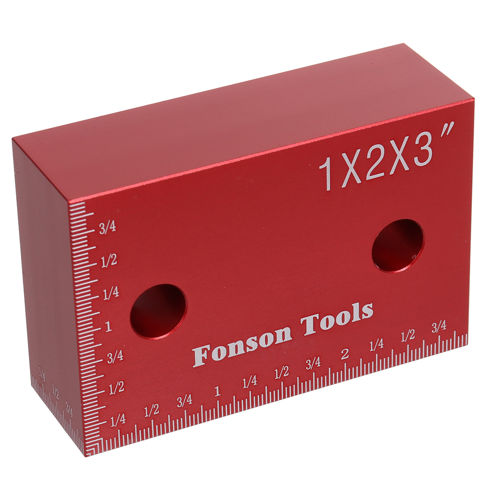 Fonson-9pcs-Metric-Inch-Woodworking-Setup-Blocks-Height-Gauge-Precision-Aluminum-Alloy-Setup-Bars-fo-1958536-9