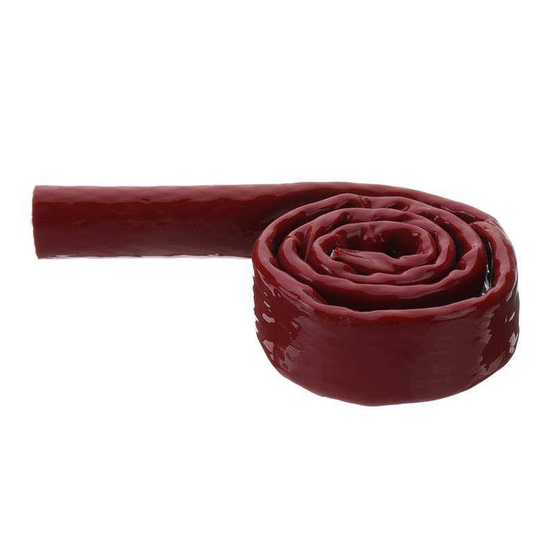 8101220mm-Fibreglass-Fire-Sleeving-50cm-Protective-Heat-Fire-Shield-Silicone-Hose-1406270-8