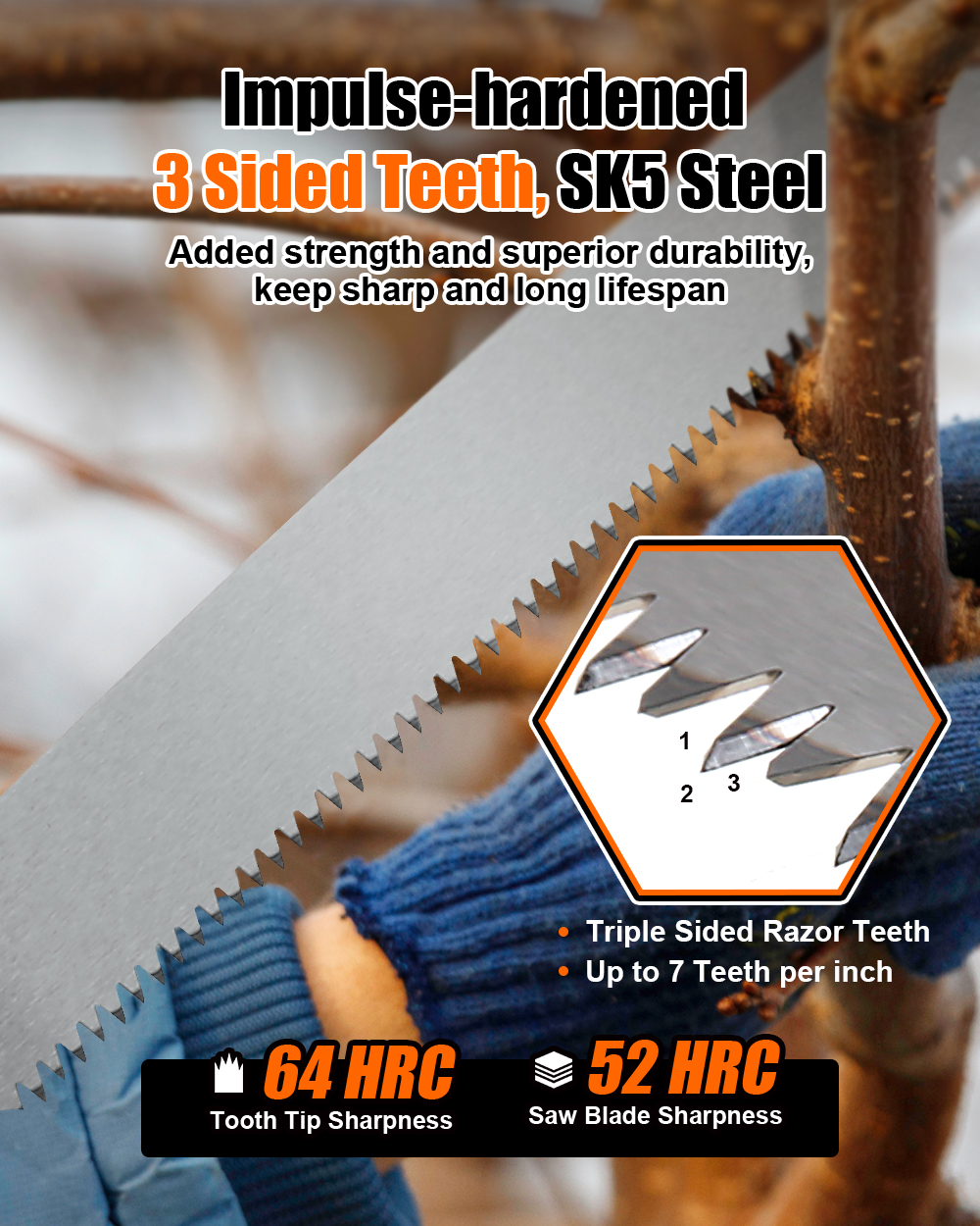 TOPSHAK-TS-DS5-350mm-Straight-Saw-Use-for-Gardening-Camping-Tree-Trimming-Cutting-Wood-Branches-1935639-3
