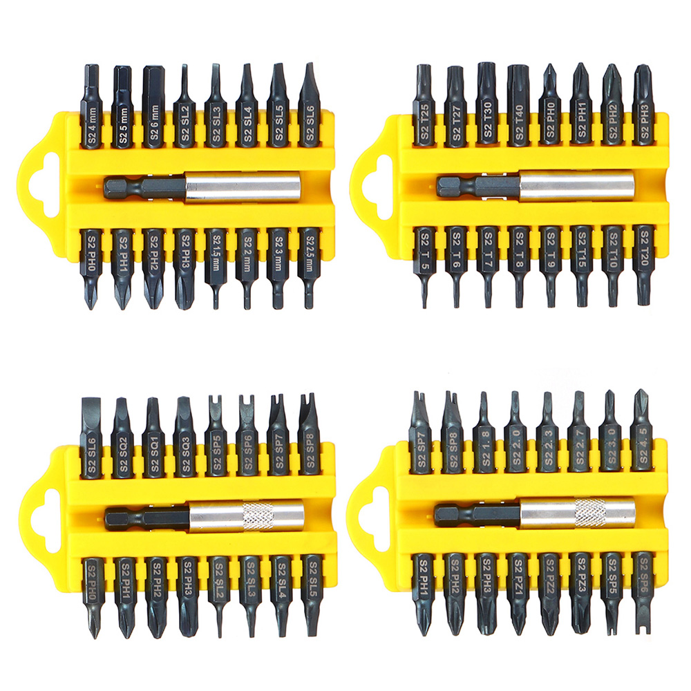 BROPPE-14-Inch-Hex-Shank-17-In-1-Screwdriver-Bits-Alloy-Steel-Connecting-Rod-Cross-Slotted-Hexagon-S-1775141-1