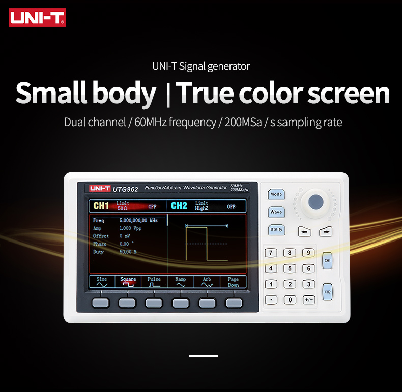 UNI-T-UTG932E-UTG962E-Function-Arbitrary-Waveform-Generator-Signal-Source-Dual-Channel-200MSs-14bits-1708357-2