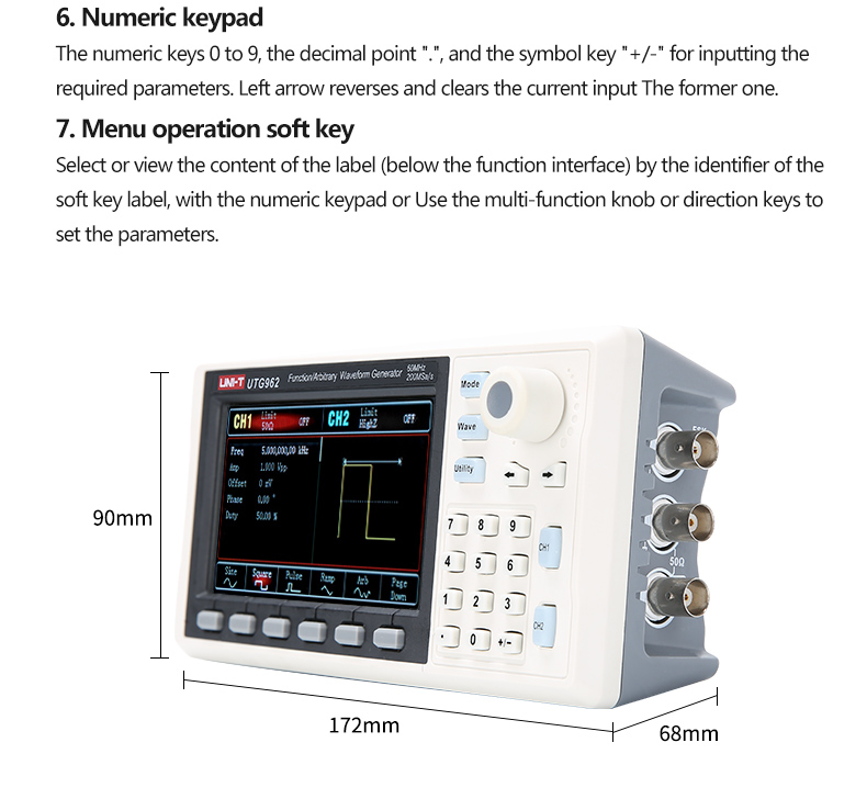 UNI-T-UTG932E-UTG962E-Function-Arbitrary-Waveform-Generator-Signal-Source-Dual-Channel-200MSs-14bits-1708357-6