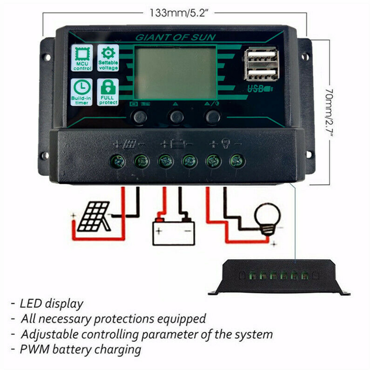 100W-Solar-Panel-Kit-12V-Battery-Charger-10-100A-Controller-For-Ship-Motorcycles-Boat-1839778-6