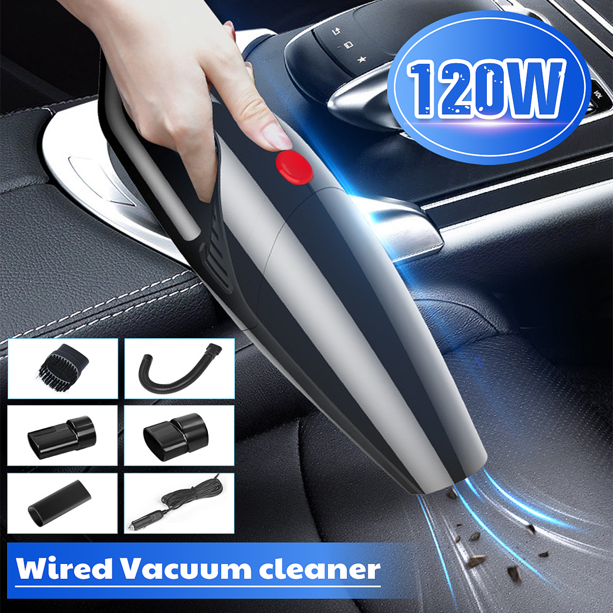 120W-4500kpa-Car-Wired-Vacuum-Cleaner-Handheld-Rechargeable-Mini-Home-Duster-1610857-2