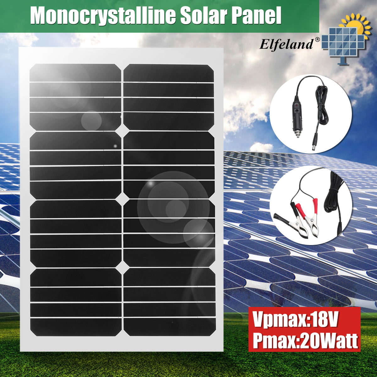20W-12V-Mono-Semi-Flexible-Solar-Panel-Battery-Charger-For-w-Car-Boat-Charger-1337273-1