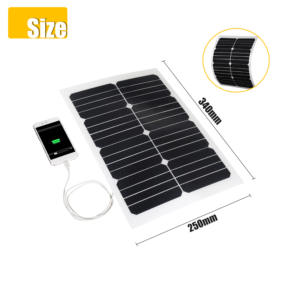 20W-12V-Mono-Semi-Flexible-Solar-Panel-Battery-Charger-For-w-Car-Boat-Charger-1337273-3