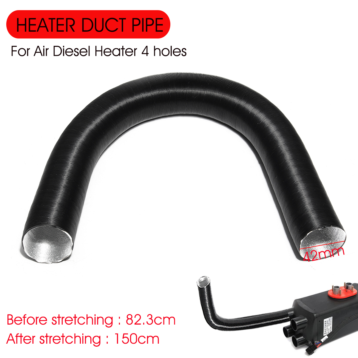42mm-Outlet-Tube-Heater-Duct-Pipe-Air-Ducting-For-Air-Diesel-Heater-4-holes-Car-Truck-1632314-4