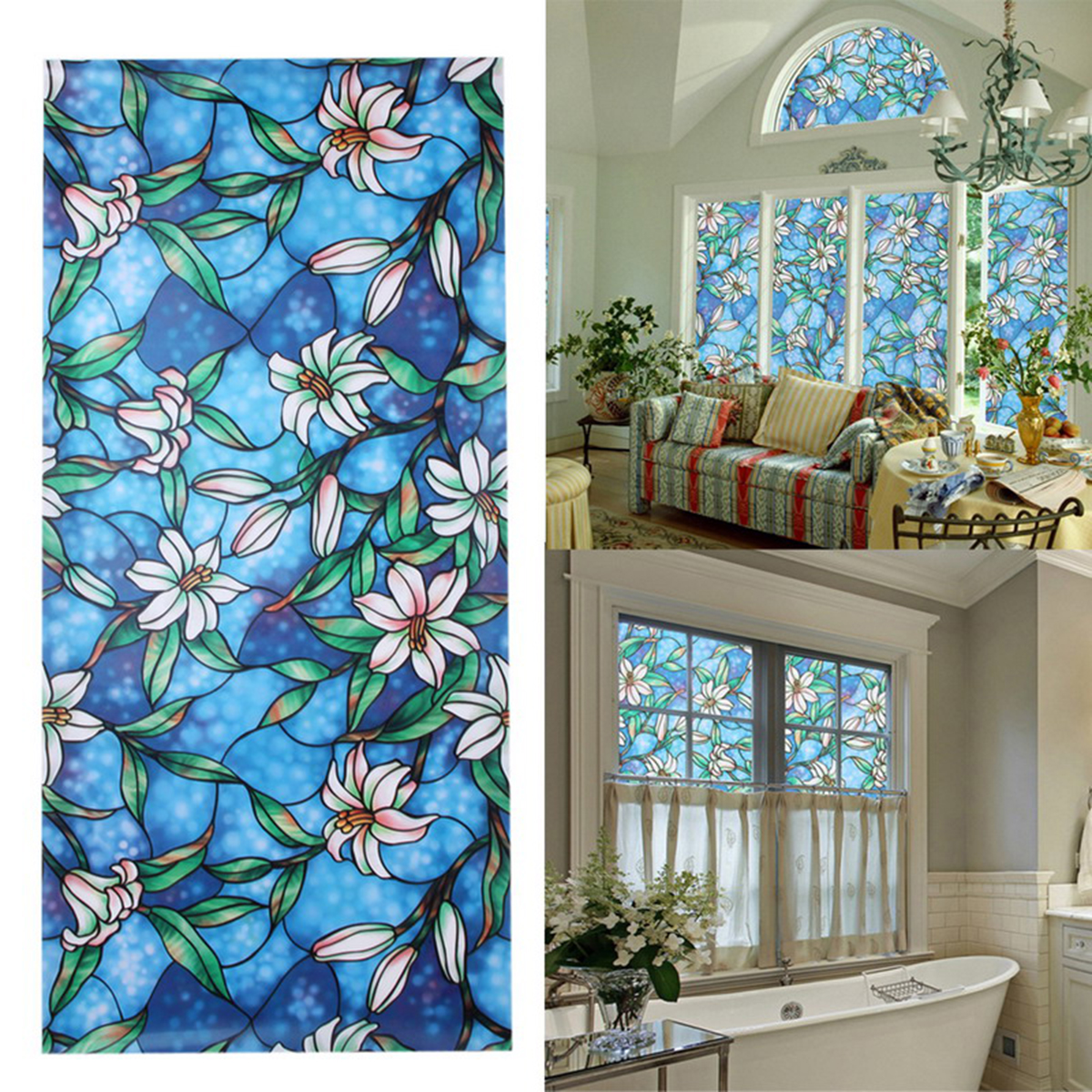 45100cm-3D-Window-Decoration-Orchid-Flower-Stained-Glass-Window-Film-Sticker-DIY-UV-Blocking-Film-1167826-2